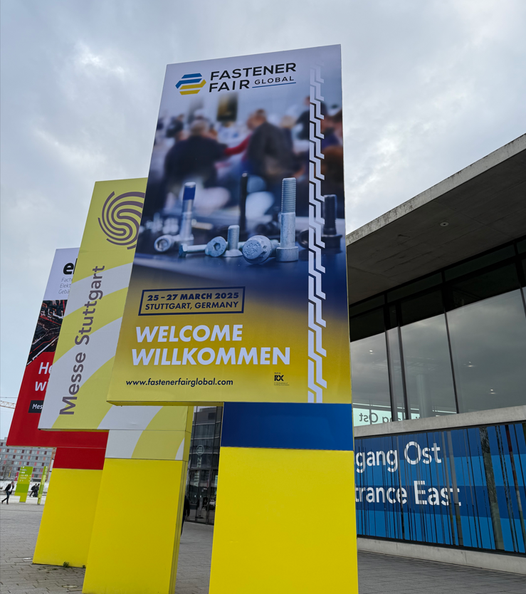 2025 Fastener Fair Toàn cầu ở Stuttgart Đức